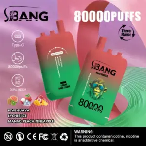 Bang Leader 80000 Puffs Vape 3-Flavor Rechargeable